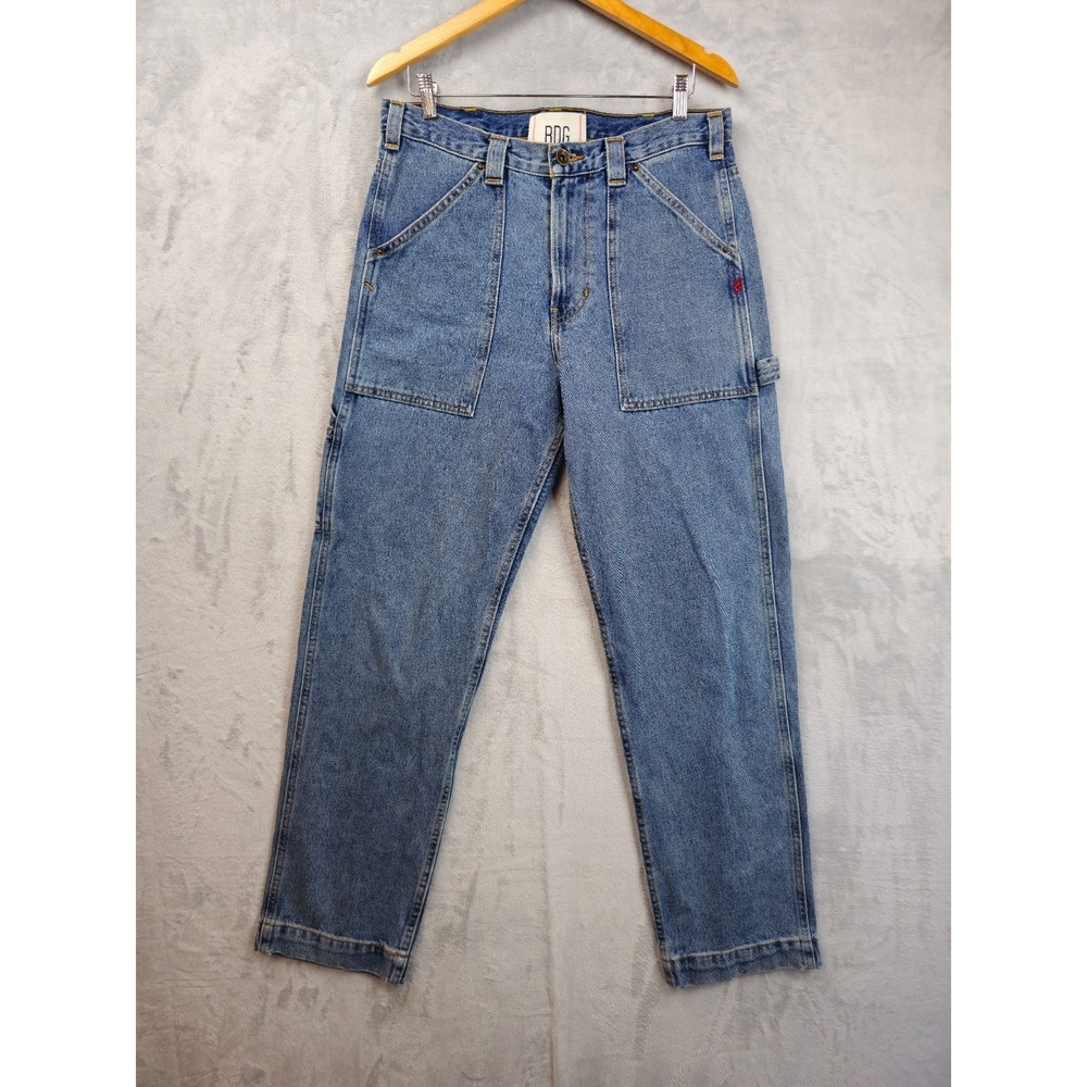 BDG Carpenter Mens 31/32 (act 34x32) Jeans Workpants Utility Big Square Pockets